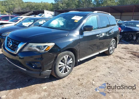 2017 Nissan Pathfinder S из США, поврежденный, VIN 5N1DR2MN6HC609365